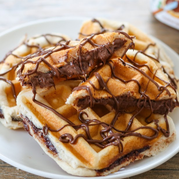 Waffle de Nutella