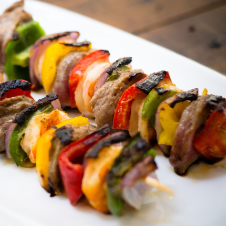 Brocheta de Camarones