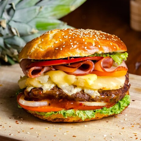 Smash Aloha Burger