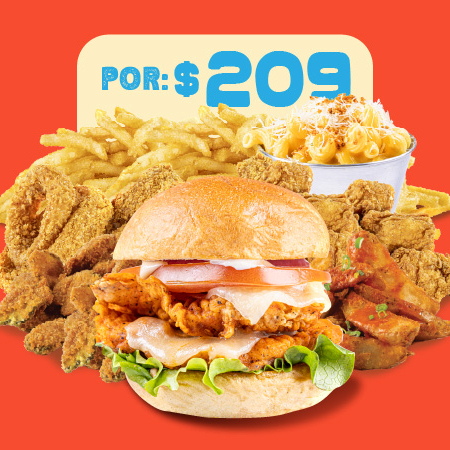 Buffalo Bill Burger - Mega Mix Combo