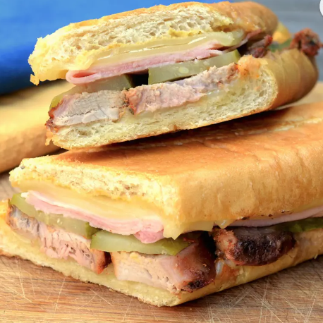 Sándwich Cubano Carne Jamón