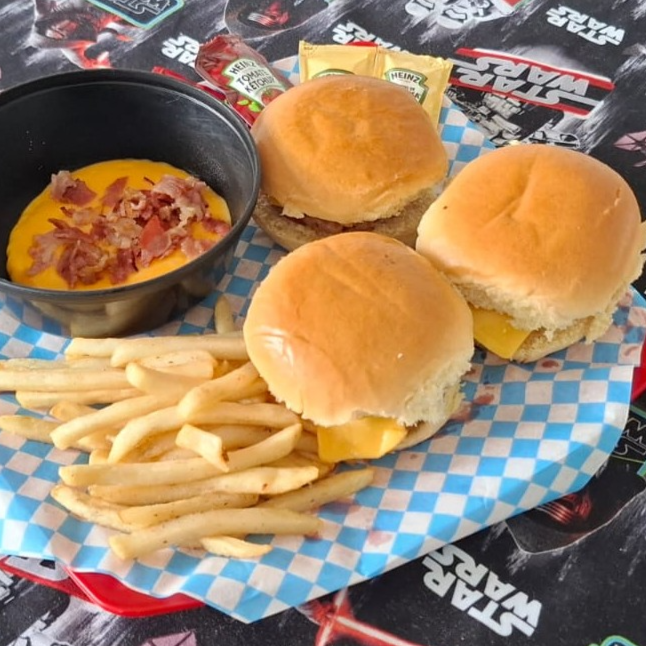 3 Mini Hamburguesas