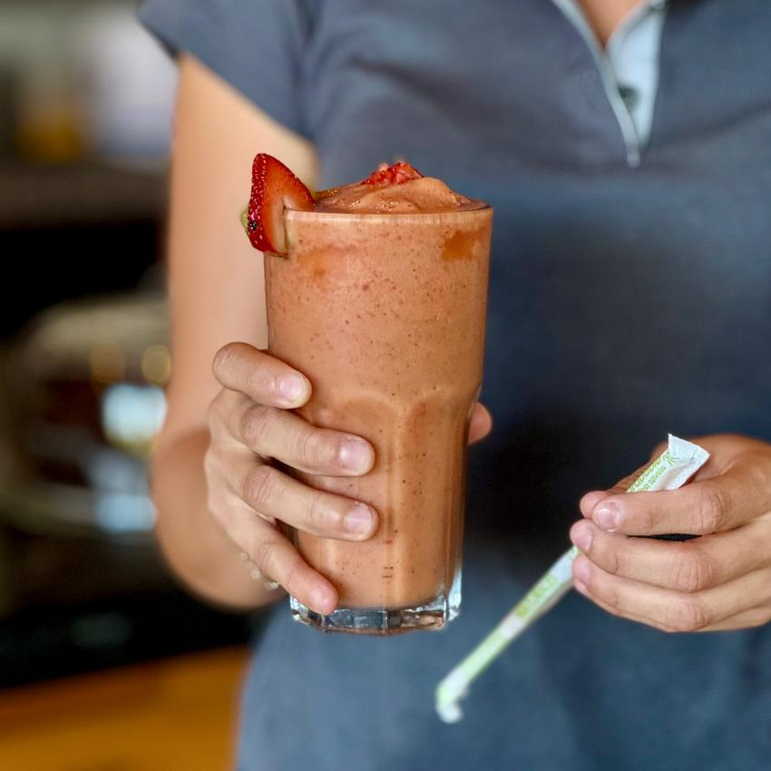 Smoothie Fresa con Kiwi