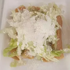 Orden de Tacos Dorados de Pollo