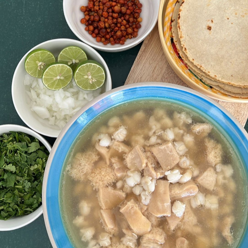 Litro de Menudo Blanco con Grano