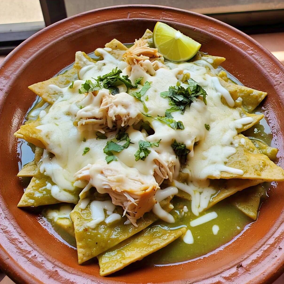 Orden de Chilaquiles Verdes