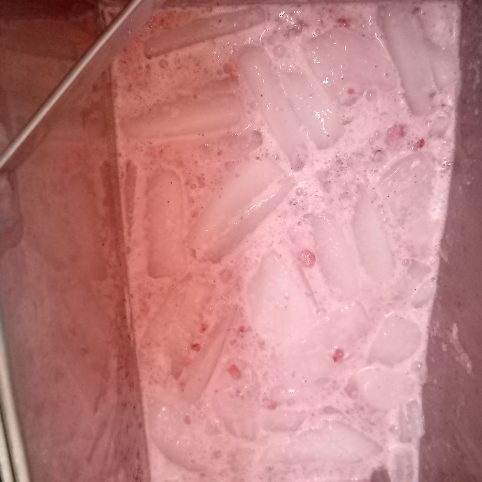 1/2 Litro Agua de Fresa