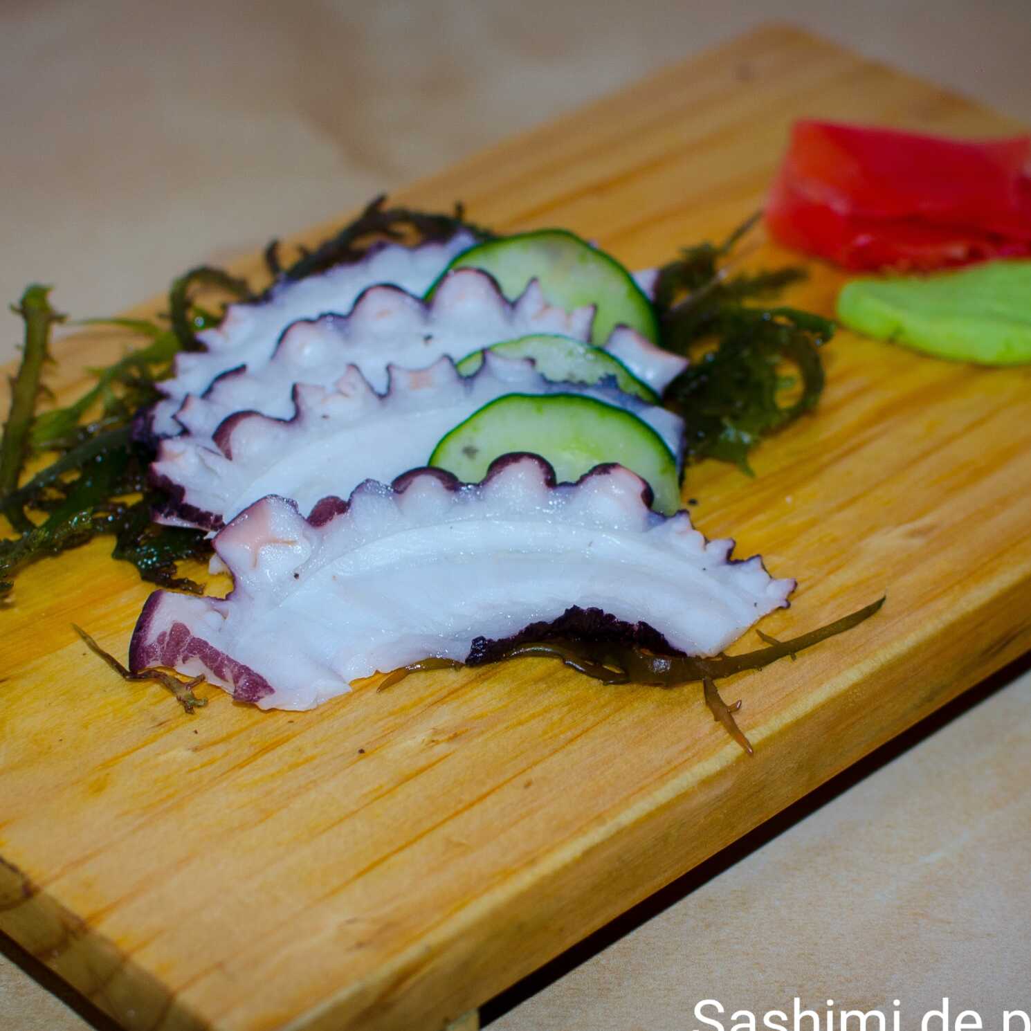 Sashimi de Pulpo 4 uds