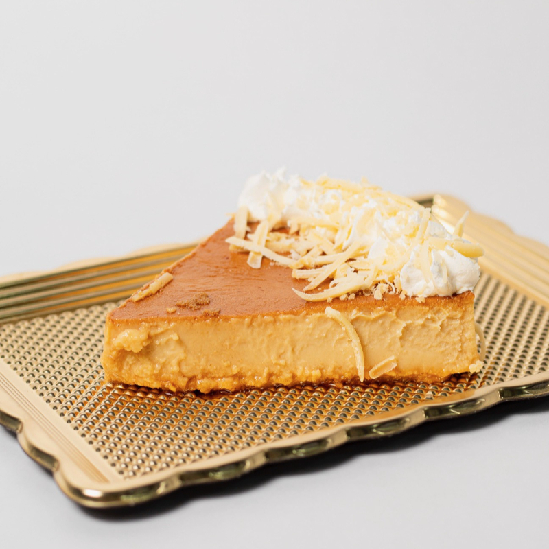 Flan de Queso de Bola