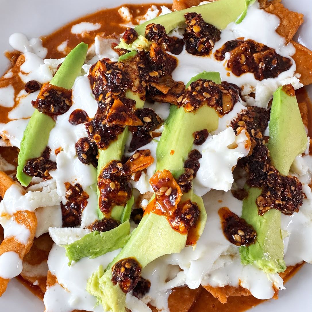 Chilaquiles Salsa Elegir Plato Chico