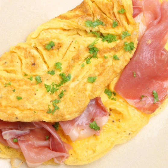 Omellette con Jamón