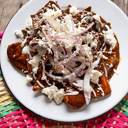 Chilaquiles de Coloradito 🔥