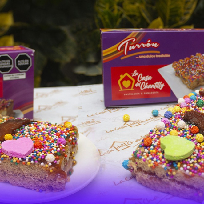 1 Turron 1/2 + 1 Turron 1/4