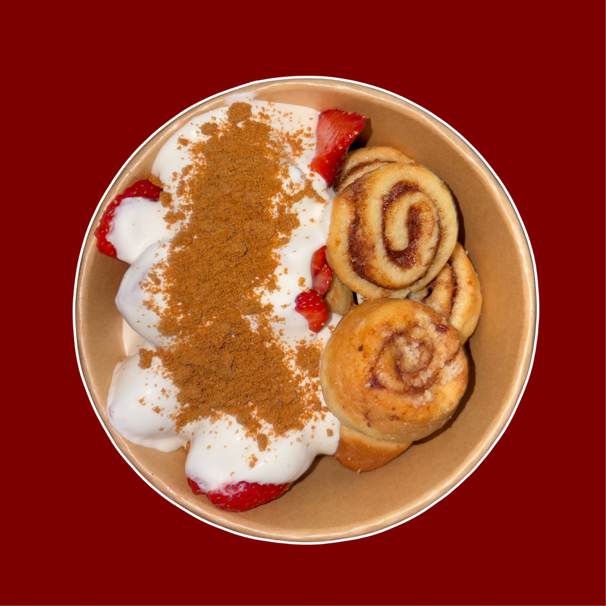Mini Roles De Canela Bowl