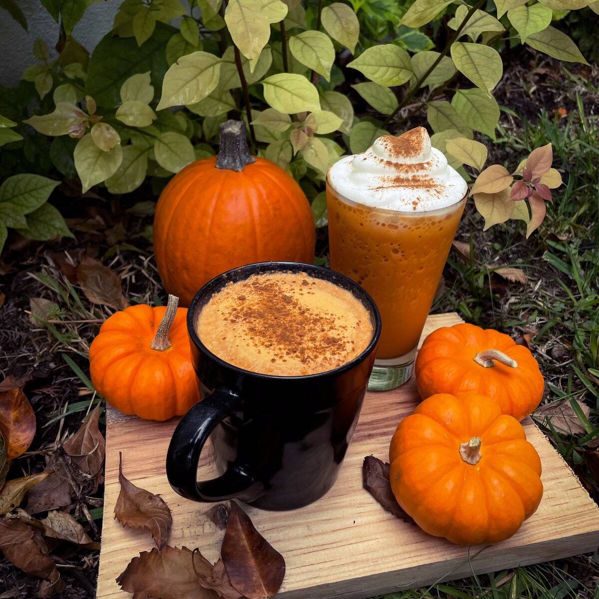 Pumpkin Latte Helado