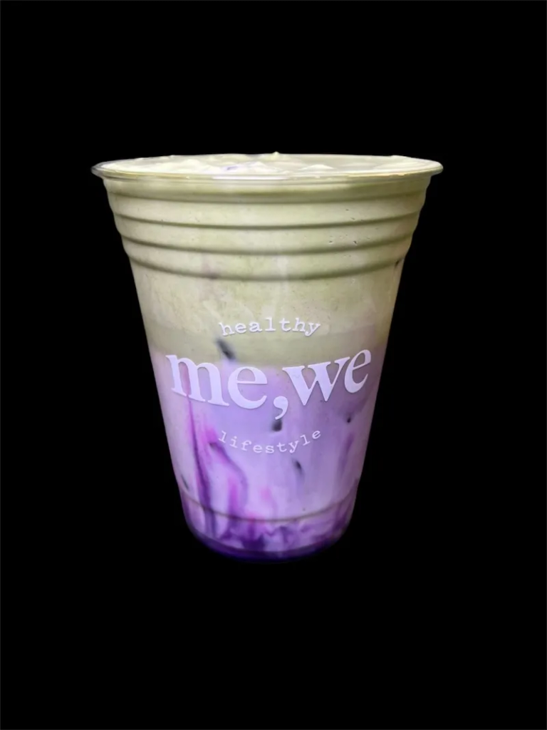 Ube Matcha Latte
