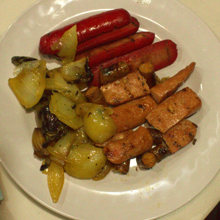 Salchichas Asadas