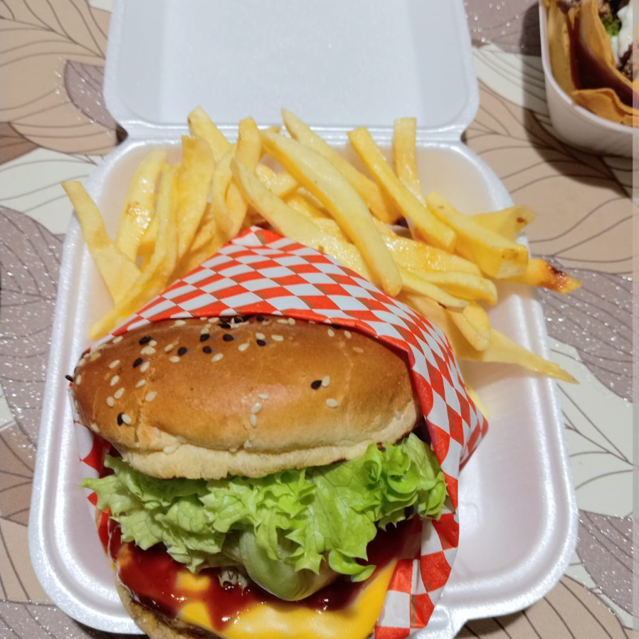 Hamburguesa sencilla