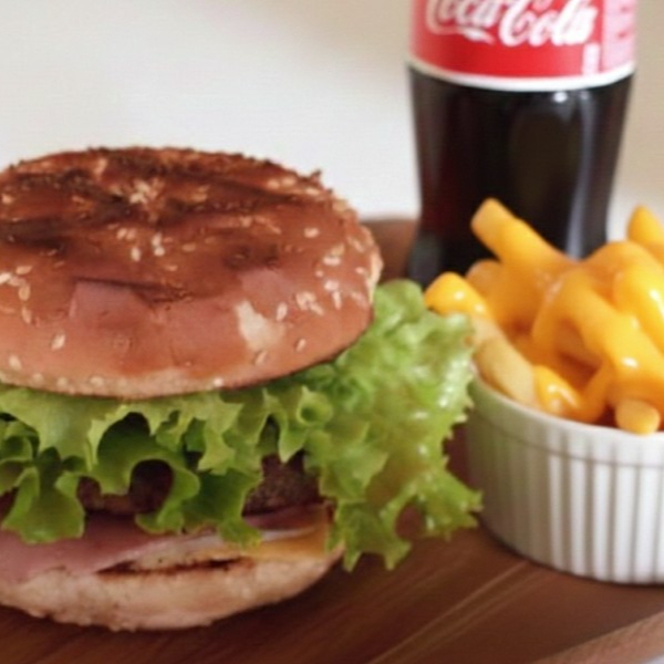 Combo 1 de Hamburguesa