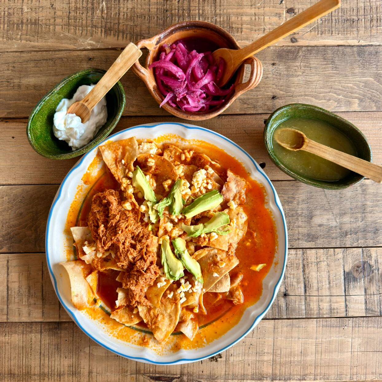 Chilaquiles de Cochinita