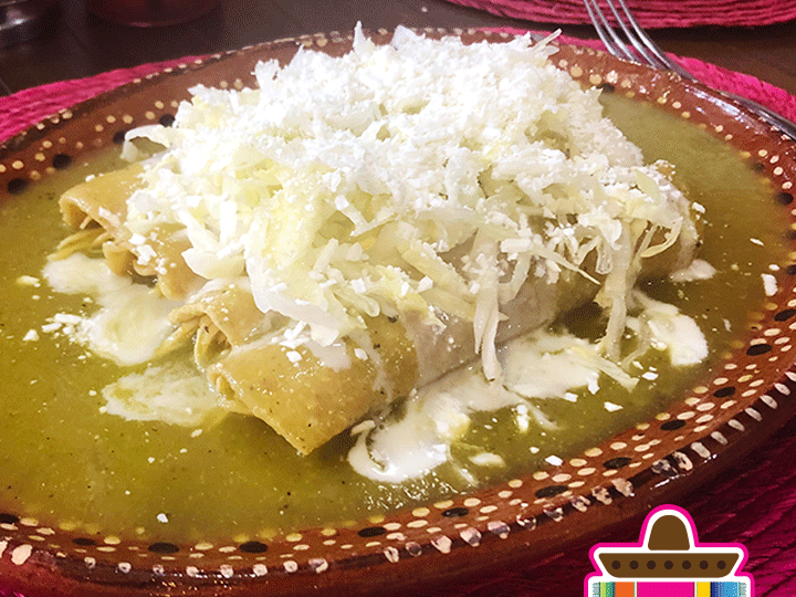 Enchiladas Verdes Grandes