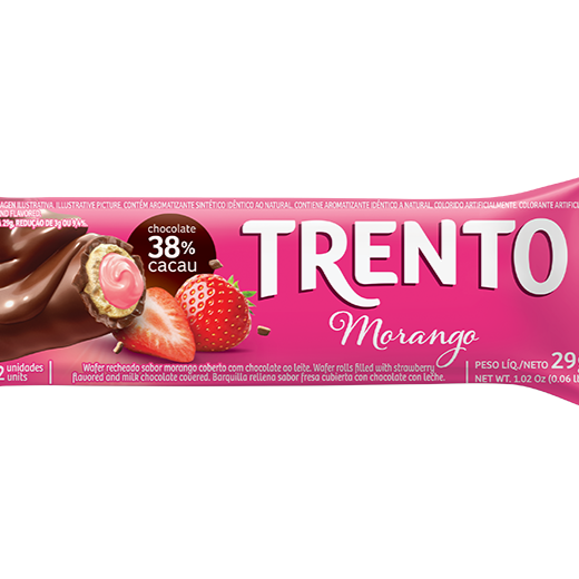 Chocolate Trento Torta Morango 29g