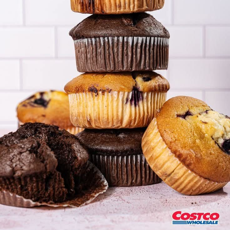 Paq , 4 Muffins de Costco