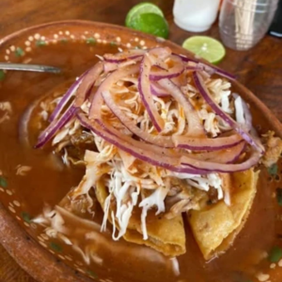 Taco con buche