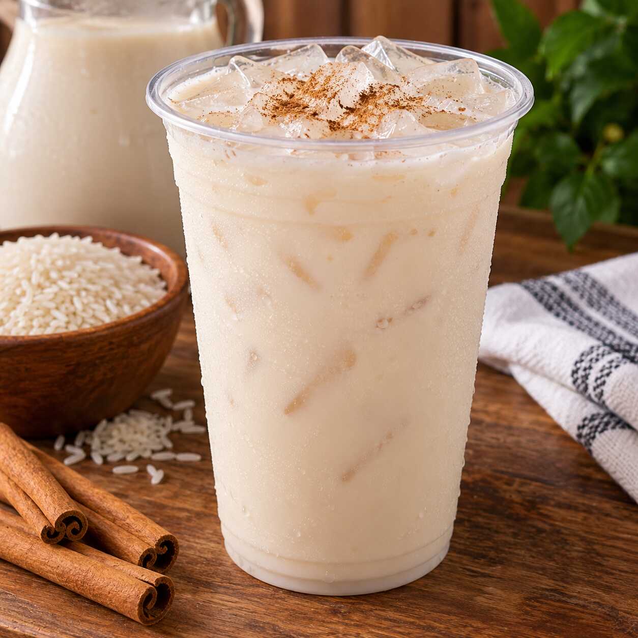 Agua fresca de horchata