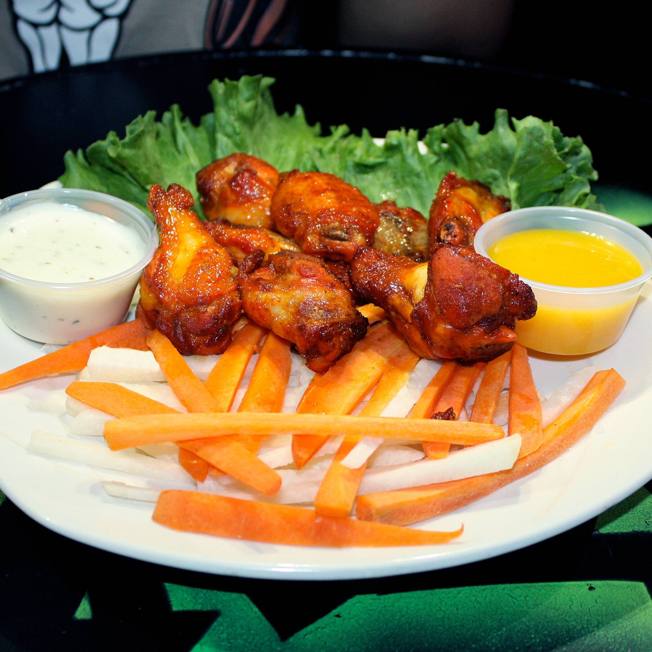 Alitas 8 piezas (BBQ Y Habanero)