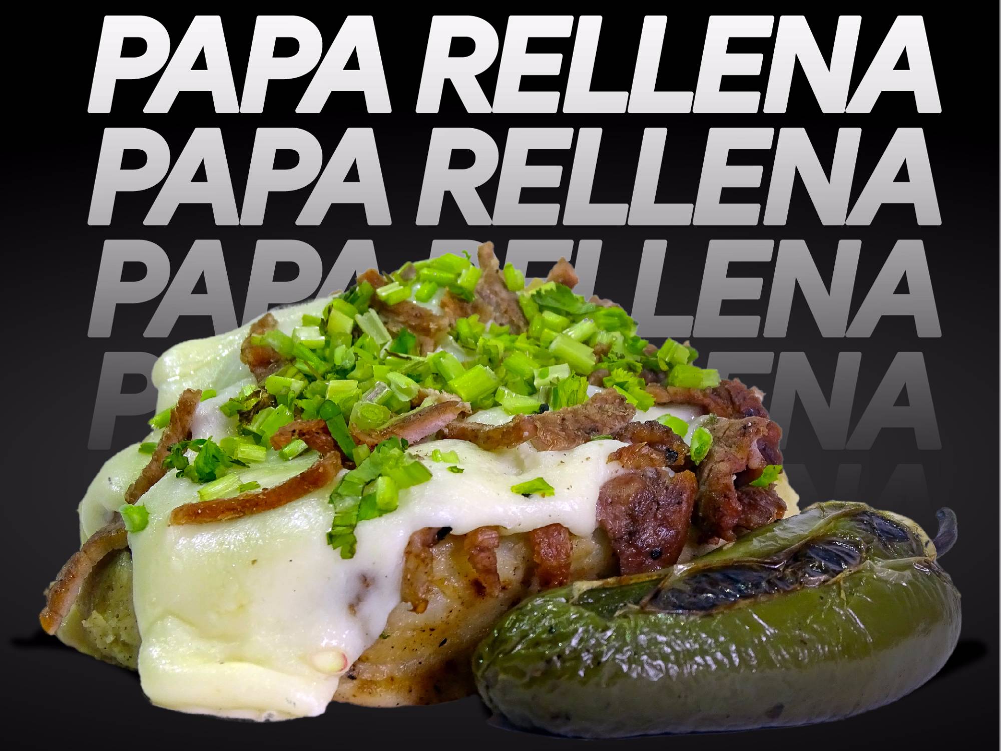 Papa Rellena de Arrachera