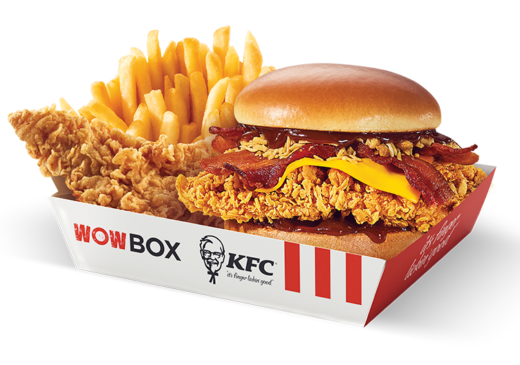 Kentucky BBO + Batata Média + 1 Tira de Frango