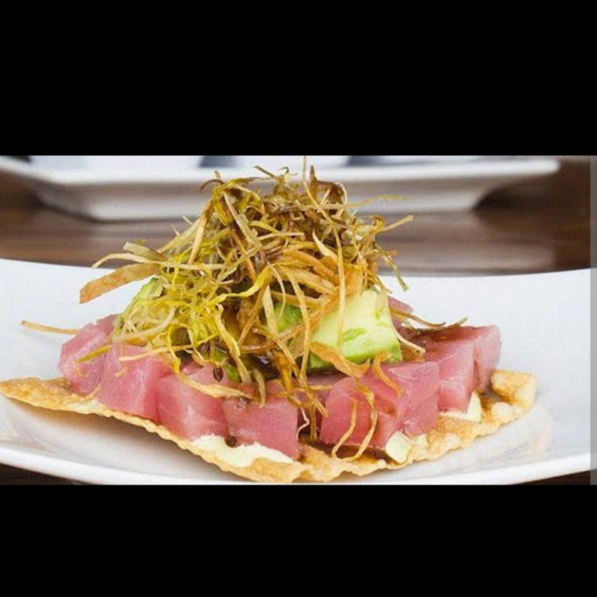 Tostada de atun importado