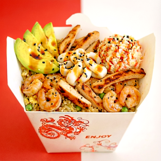 Arrochito Mixto (Pollo y Camarón)