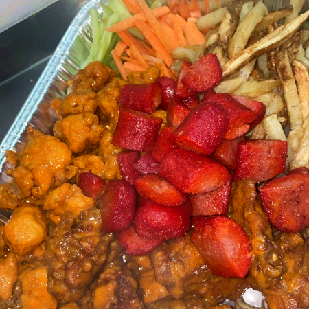 Charola 4 Boneless Alitas y Bubas