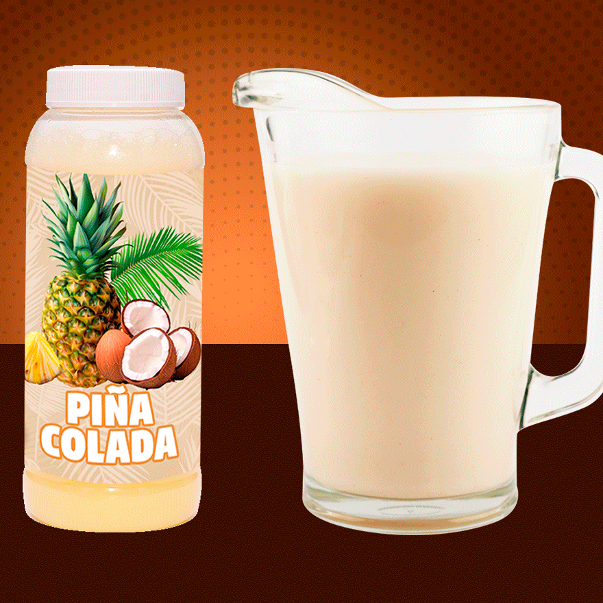 Agua De Piña Colada 1 L