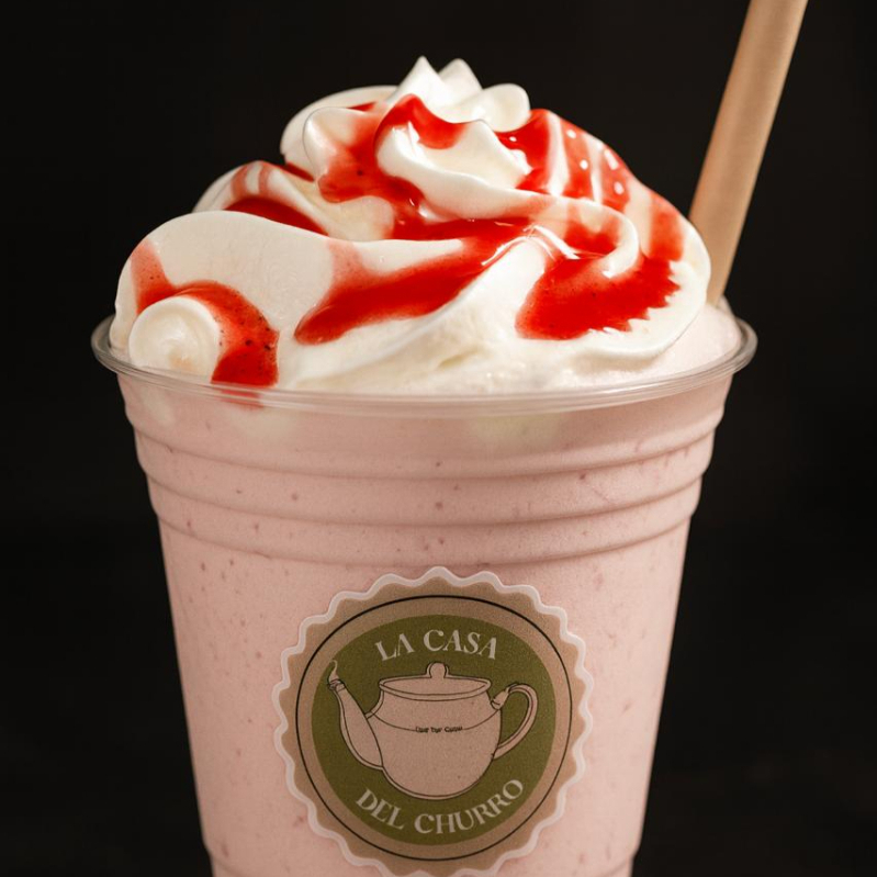 Malteada de Fresa