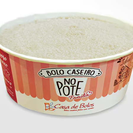 Feito em camadas, foi pensado para toda a família, já que possui 750g de muuuito recheio, bolo fofinho e bastante cobertura! Você vai amar!
Peso aproximado do bolo de pote : 750 gramas
Para informações de ingredientes e tabela nuitricional do Bolo de Pote consulte o site.