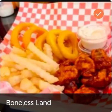 Boneless 400 Gramos