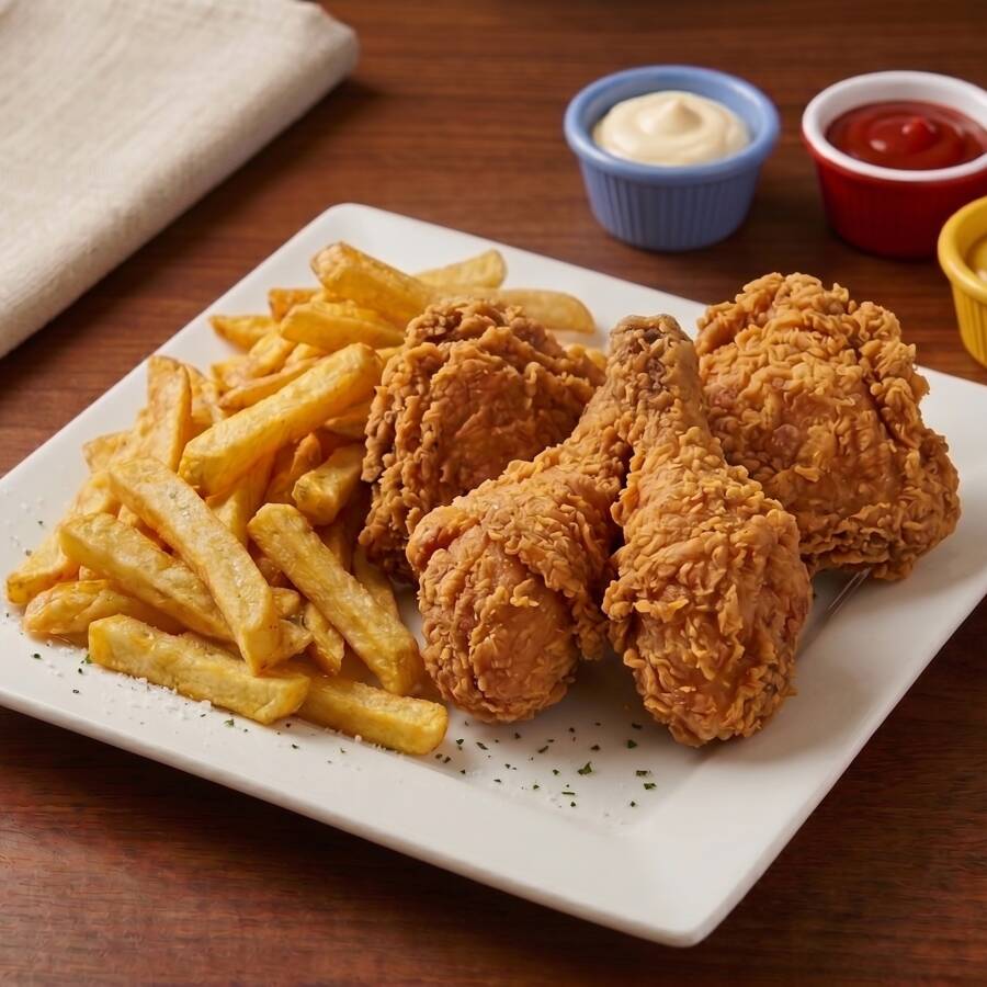 4 Pzas Broaster Clasico