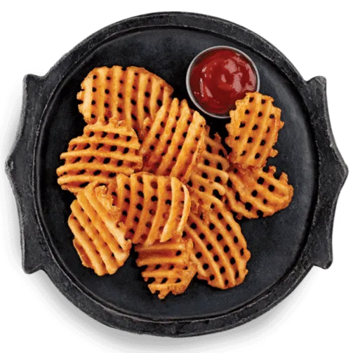 Media de Papas Crisscut