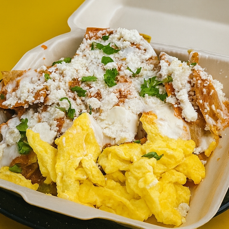 Chilaquiles con Huevo