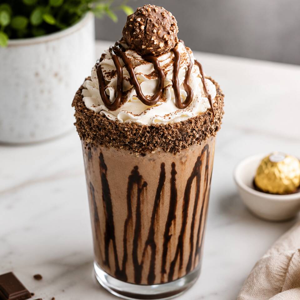Frappuccino Ferrero Rocher