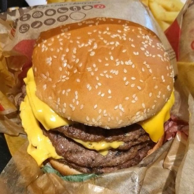 Cheese Double Carne