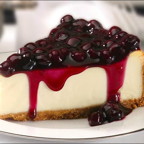 Rebanada pastel zarzamora