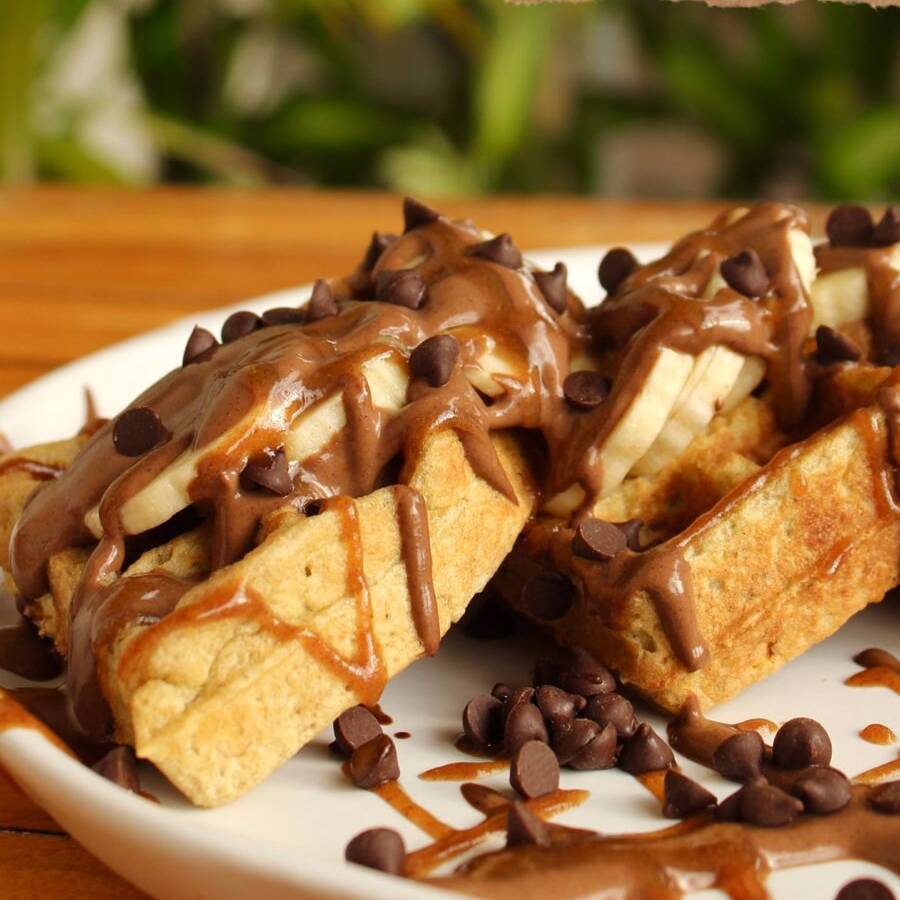 Waffle Choco Caramel