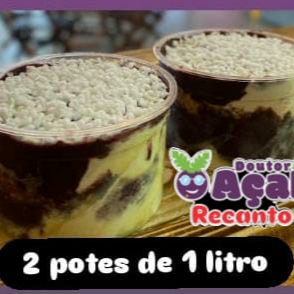 2 potes G com até 5 adicionais + 1 calda