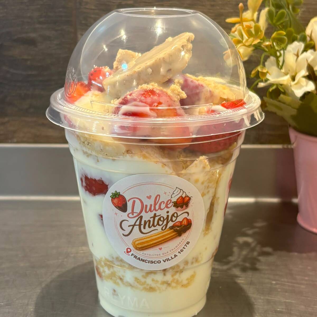 Fresas Mazapán