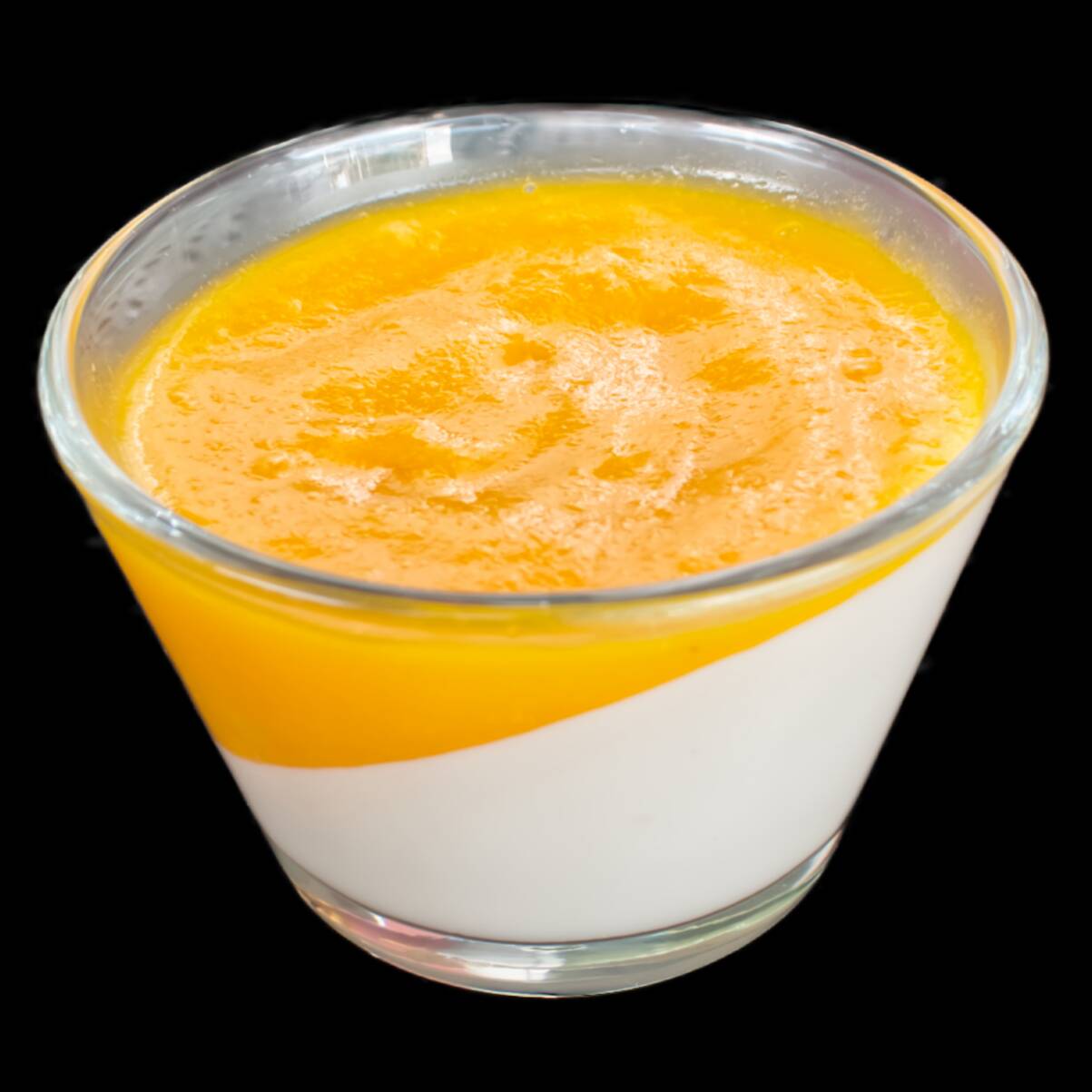 Panna Cotta con fruta de temporada