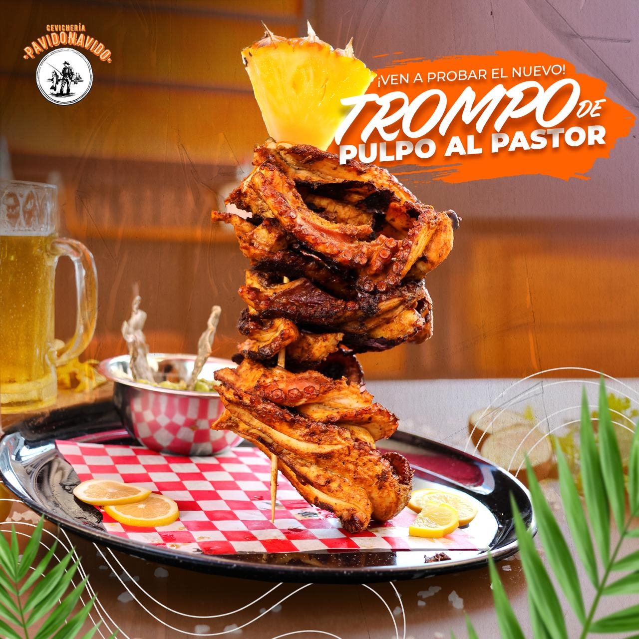 TROMPO DE PULPO AL PASTOR